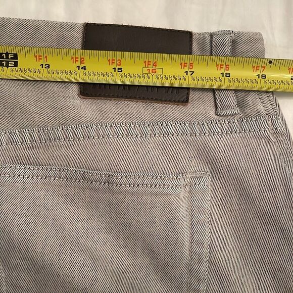 Linksoul Grey Mist Denim Straight Leg Jeans Mens Size 38 Casual Classic Fit - Picture 6 of 13